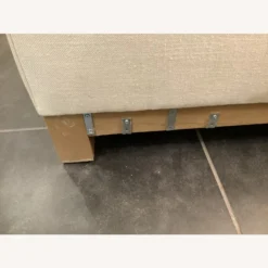 Pottery Barn Jake Upholstered Settee With Wood Legs -Pottery Barn 1500 1500 frame 0 468