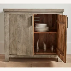 Pottery Barn Reed Buffet -Pottery Barn 1500 1500 frame 0 487