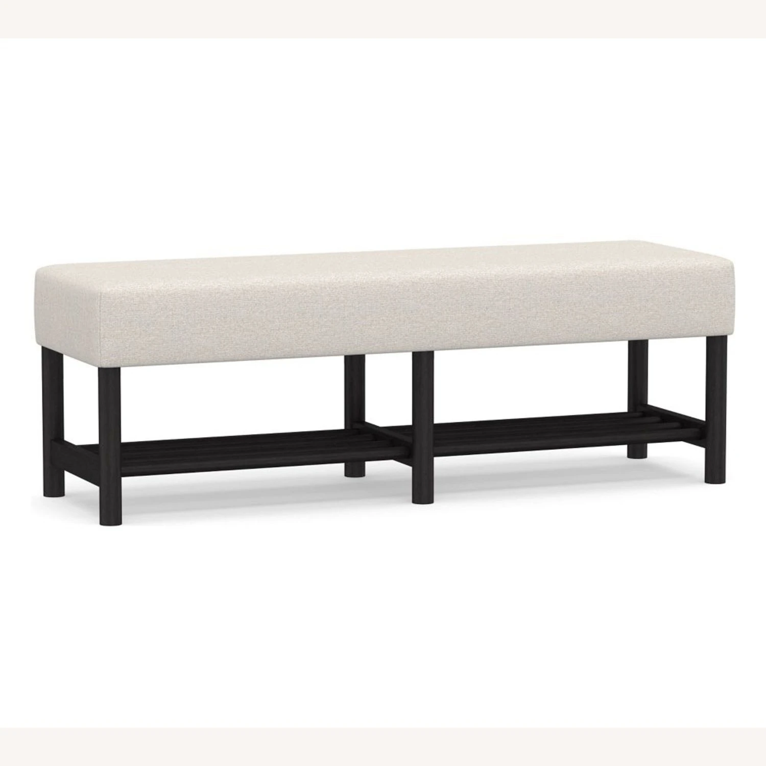 Pottery Barn Clyde Upholstered Bench,Charcoal Frame Pottery Barn Clyde Upholstered Bench,Charcoal Frame -Pottery Barn 1500 1500 frame 0 501