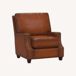 Pottery Barn James Square Arm Leather Recliner 2 Pottery Barn James Square Arm Leather Recliner -Pottery Barn 1500 1500 frame 0 526
