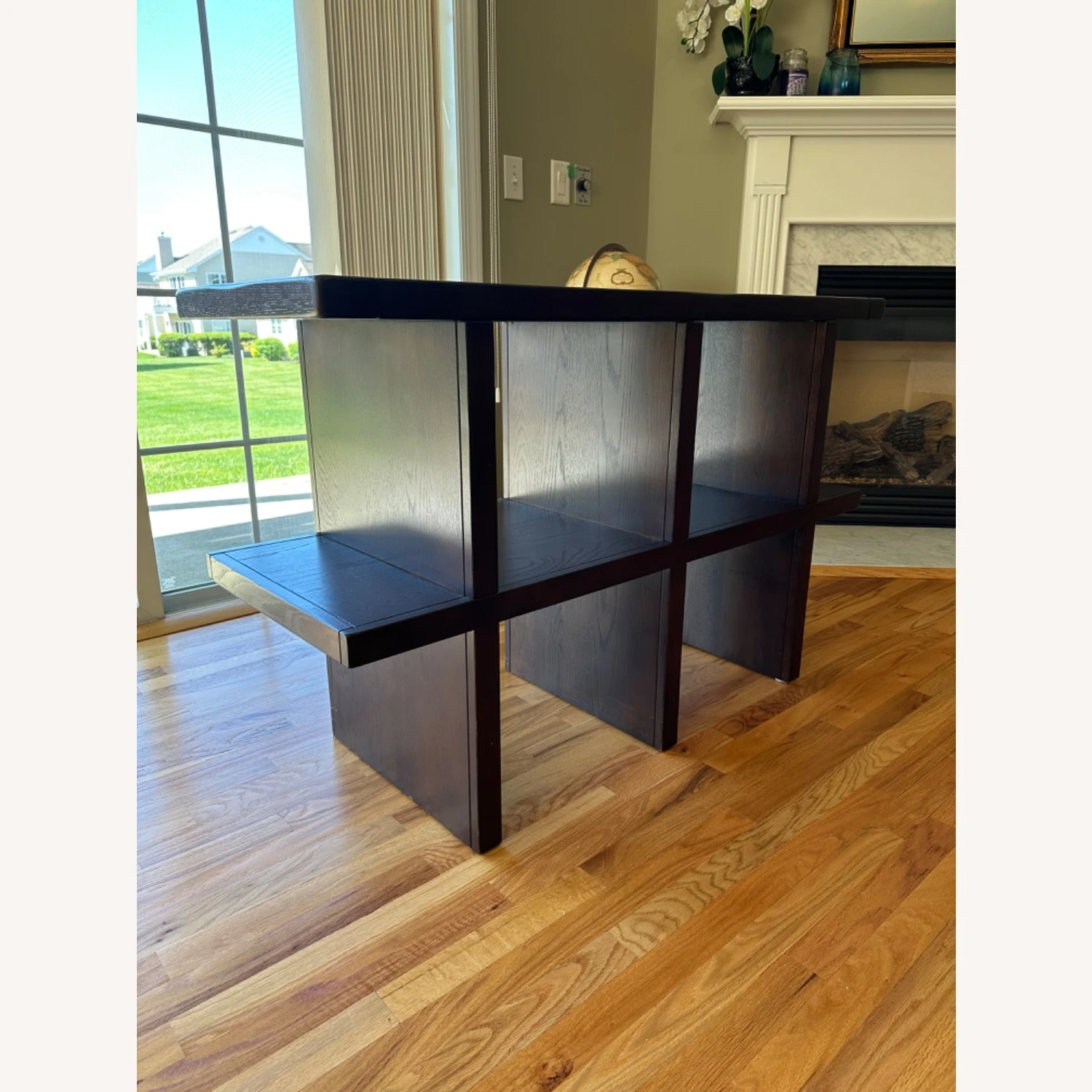 Pottery Barn Espresso Tic-Tac-Toe Console Table Pottery Barn Espresso Tic-Tac-Toe Console Table -Pottery Barn 1500 1500 frame 0 601