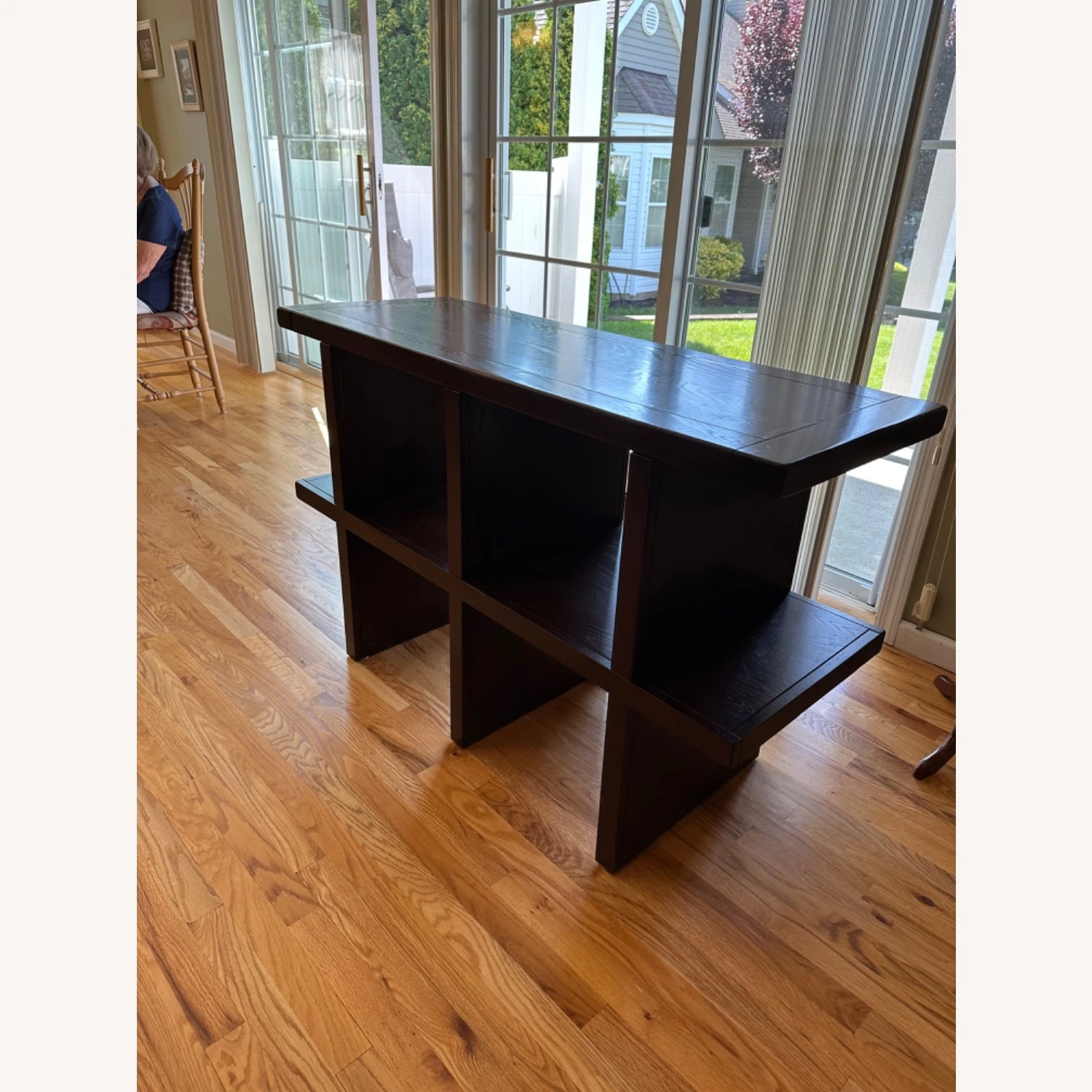 Pottery Barn Espresso Tic-Tac-Toe Console Table Pottery Barn Espresso Tic-Tac-Toe Console Table -Pottery Barn 1500 1500 frame 0 602