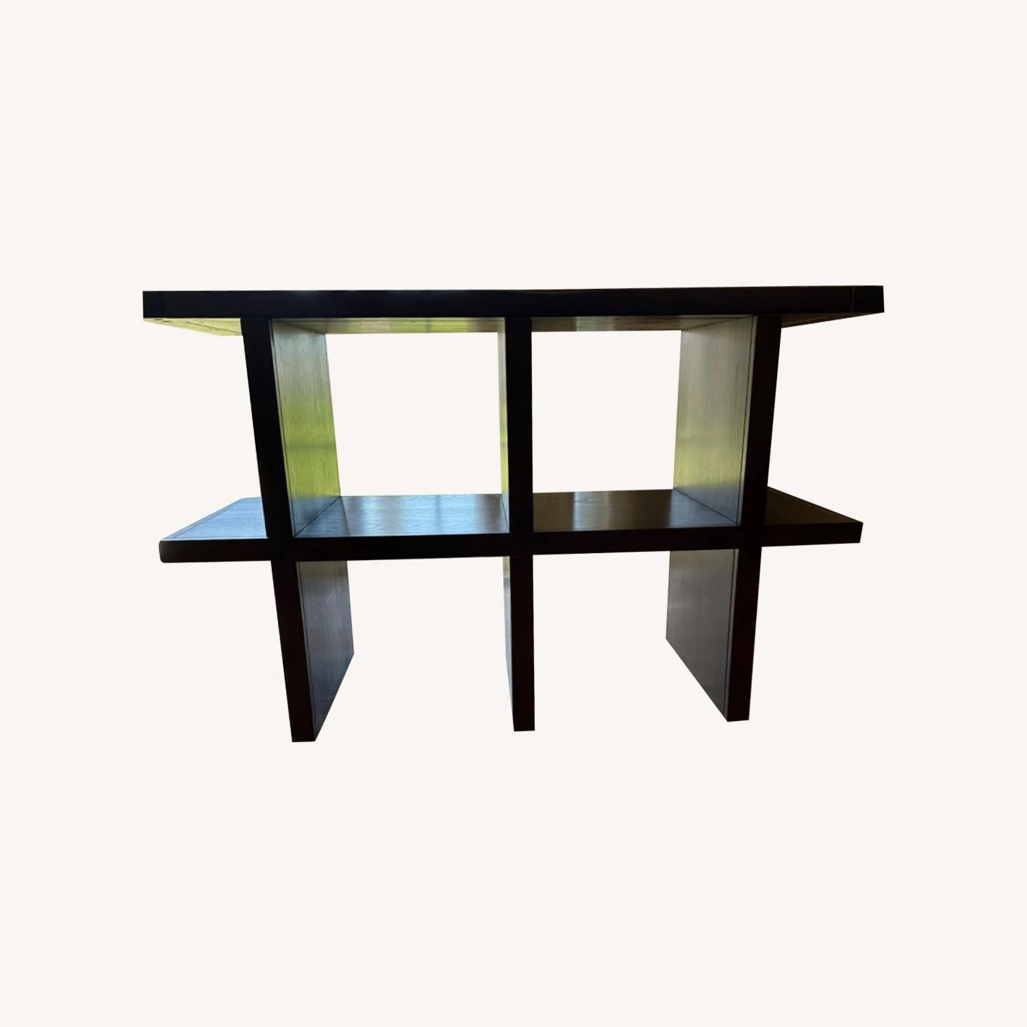 Pottery Barn Espresso Tic-Tac-Toe Console Table Pottery Barn Espresso Tic-Tac-Toe Console Table -Pottery Barn 1500 1500 frame 0 604