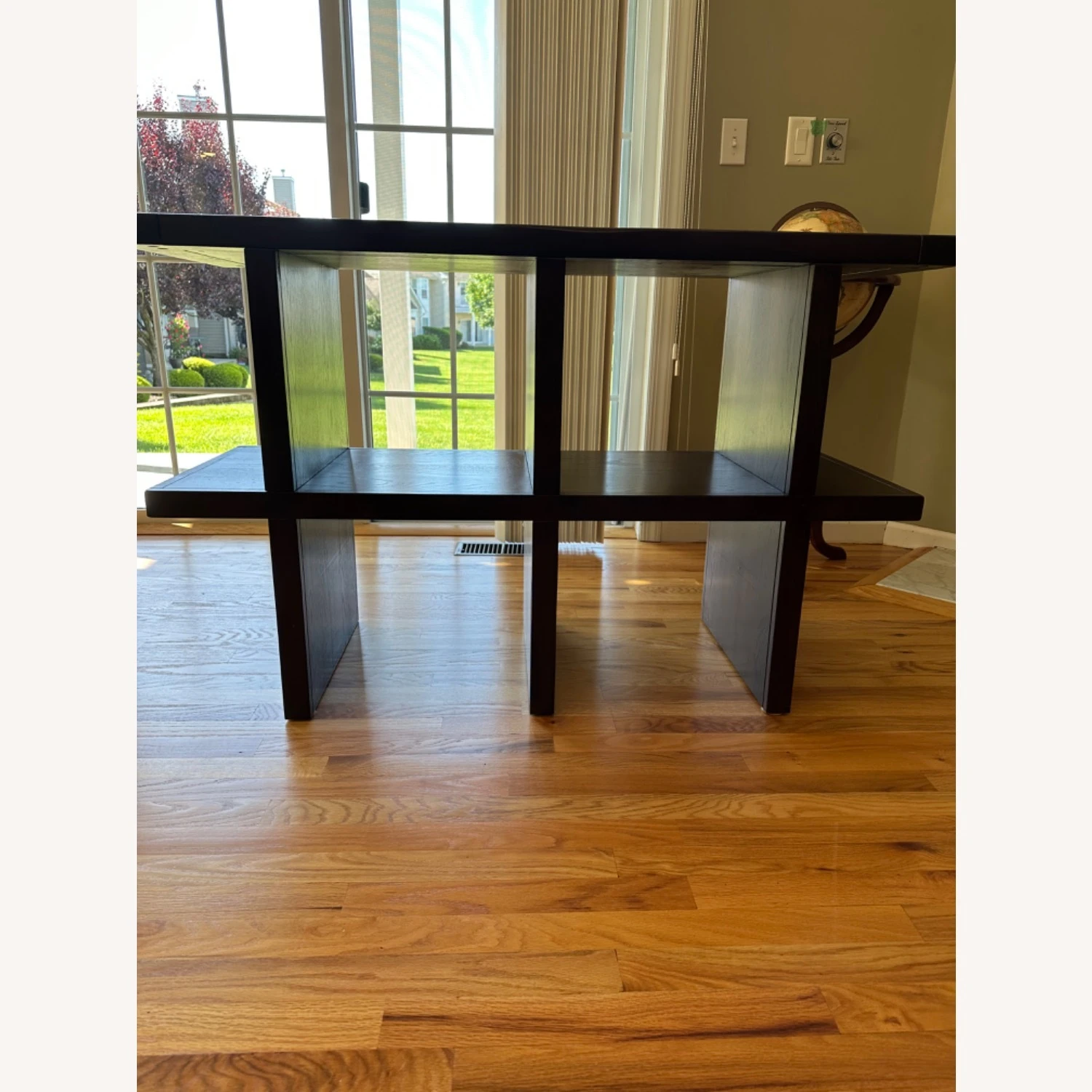 Pottery Barn Espresso Tic-Tac-Toe Console Table Pottery Barn Espresso Tic-Tac-Toe Console Table -Pottery Barn 1500 1500 frame 0 605