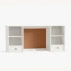 Pottery Barn Blythe Storage Hutch French White