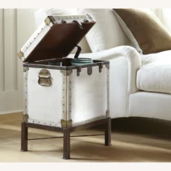 Pottery Barn Ludlow Rectangular Trunk End Table -Pottery Barn 1500 1500 frame 0 63