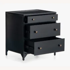 Pottery Barn Harmon Metal Nightstand 2 Pottery Barn Harmon Metal Nightstand -Pottery Barn 1500 1500 frame 0 664