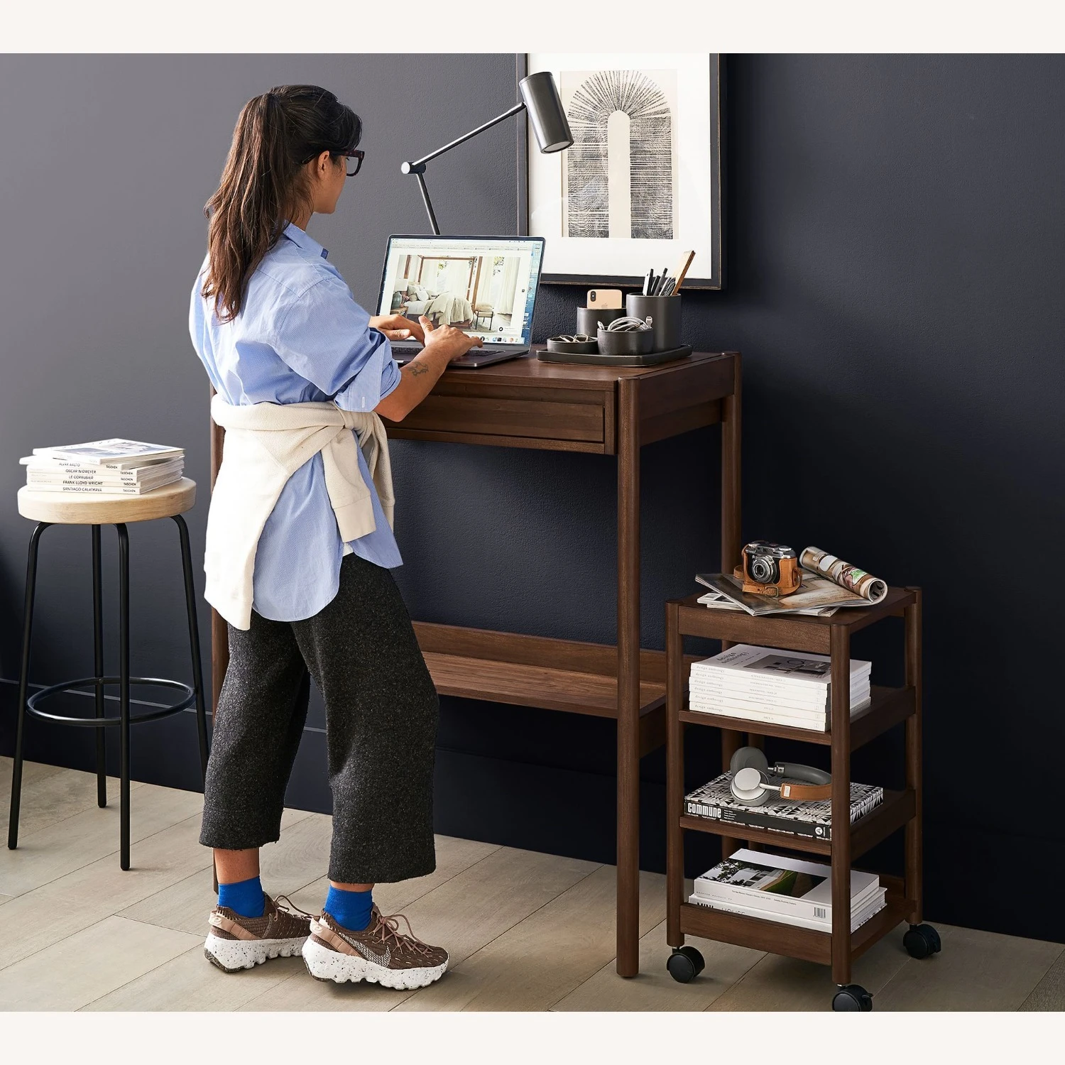 Pottery Barn Bloomquist Rolling Storage Cart Pottery Barn Bloomquist Rolling Storage Cart -Pottery Barn 1500 1500 frame 0 690