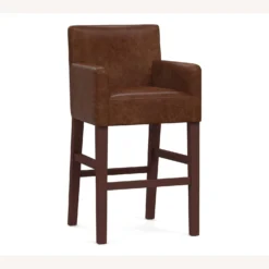 Pottery Barn Classic Leather Bar Stool 1 Pottery Barn Classic Leather Bar Stool -Pottery Barn 1500 1500 frame 0 792