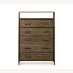 Pottery Barn Modern Oak 5-Drawer Tall Dresser 8 Pottery Barn Modern Oak 5-Drawer Tall Dresser -Pottery Barn 1500 1500 frame 0 813
