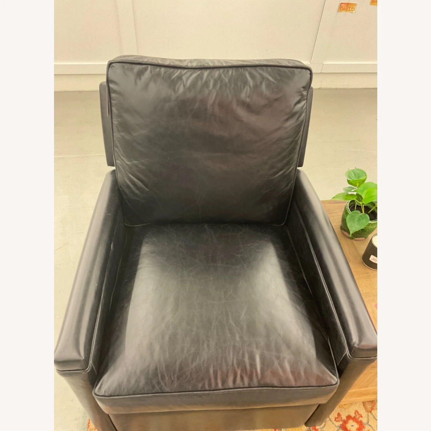 Pottery Barn Tyler Square Arm Leather Swivel Recliner Pottery Barn Tyler Square Arm Leather Swivel Recliner -Pottery Barn 1500 1500 frame 0 821