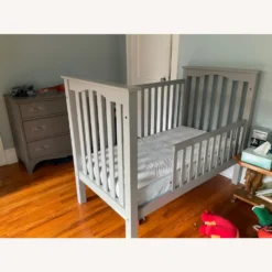 Pottery Barn Crib With Kit For Toddler Bed