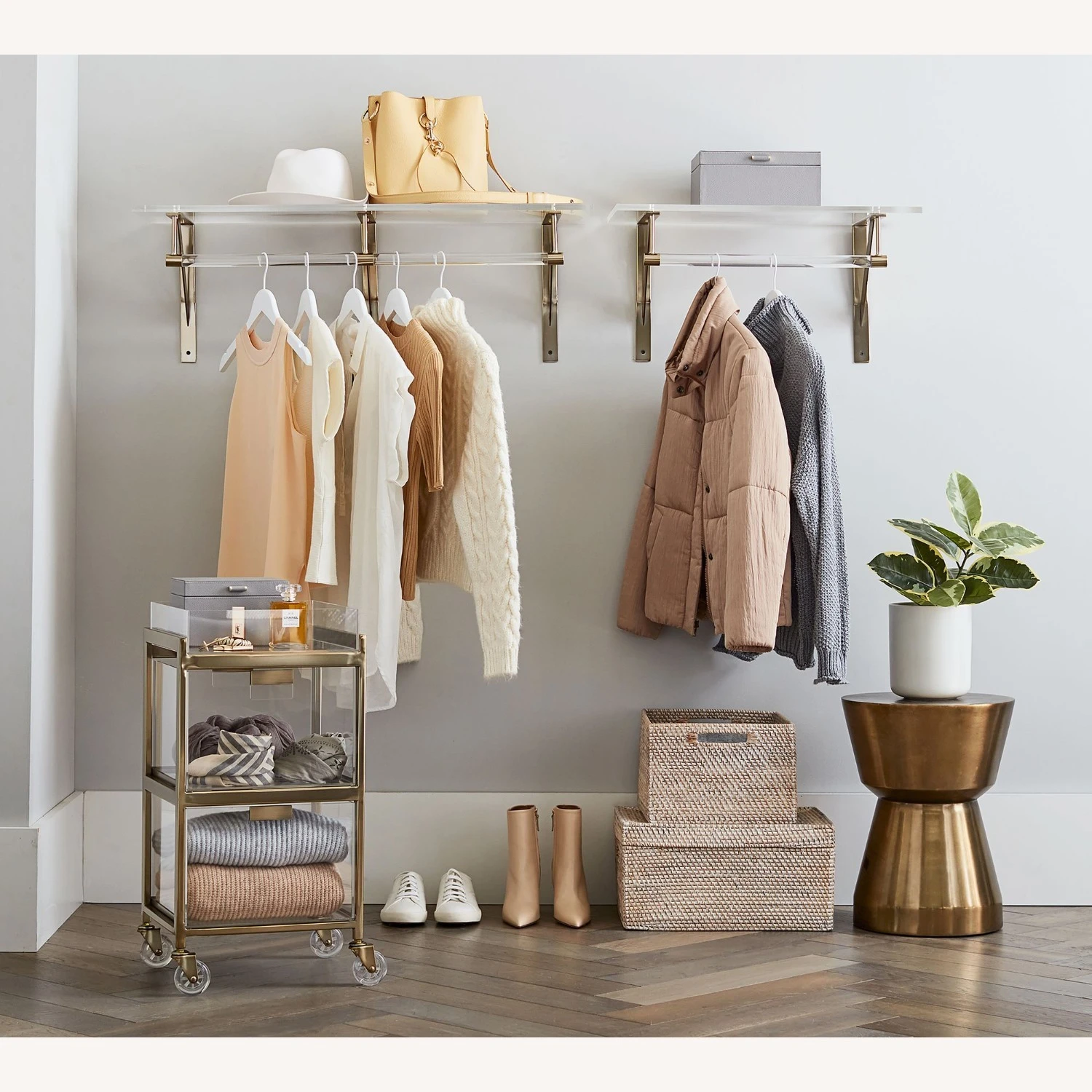 Pottery Barn Closet Rolling Cart Pottery Barn Closet Rolling Cart -Pottery Barn 1500 1500 frame 0 913