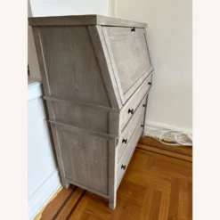 Pottery Barn Toulouse Secretary Desk Gray Wash 3 Pottery Barn Toulouse Secretary Desk Gray Wash -Pottery Barn 1500 1500 frame 0 934