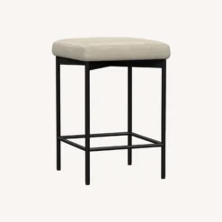 Pottery Barn Maison Leather Backless Counter Height Stool -Pottery Barn 1500 1500 frame 0 971